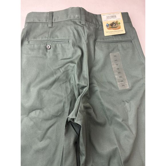 NWT Work Horse by Executive Apparel U.S. Forrest Service Pants Hunter Green 31L - Picture 7 of 9
